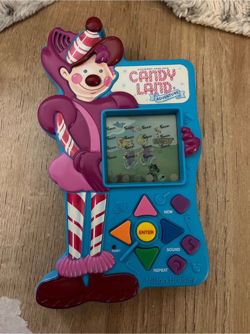 Candy Land Adventure Game Electronic Handheld Milton Bradley Vintage 1997 WORKS
